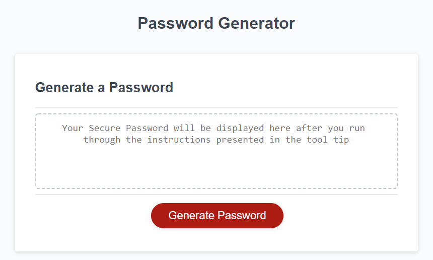Password Generator Image